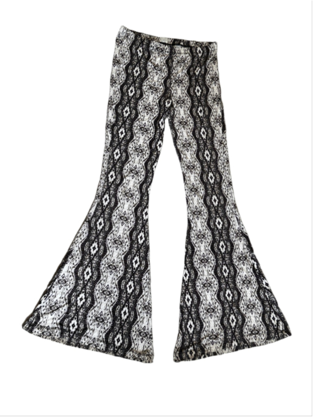 Volcom Geometric 70's / 80's Inspired Flare Pants